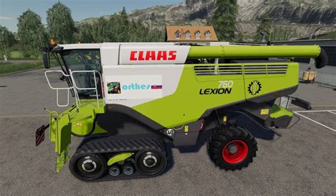 Combine Claas Lexion Orthes Edition V2 Farming Simulator 19 Mod Ls19