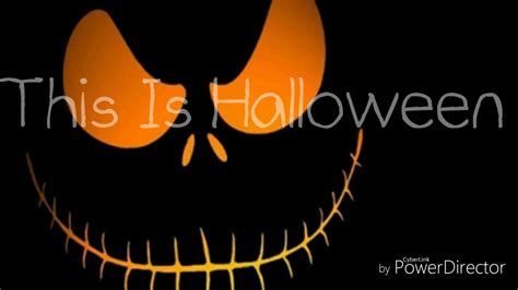 This Is Halloween with Lyrics~ Panic! At The Disco - YouTube