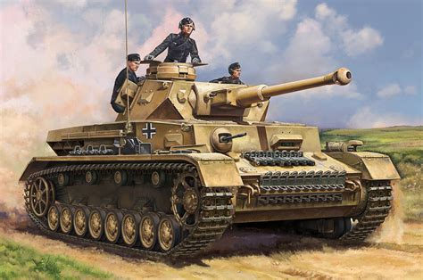 German Pzkpfw Iv Ausf F Medium Tank Hobbyboss