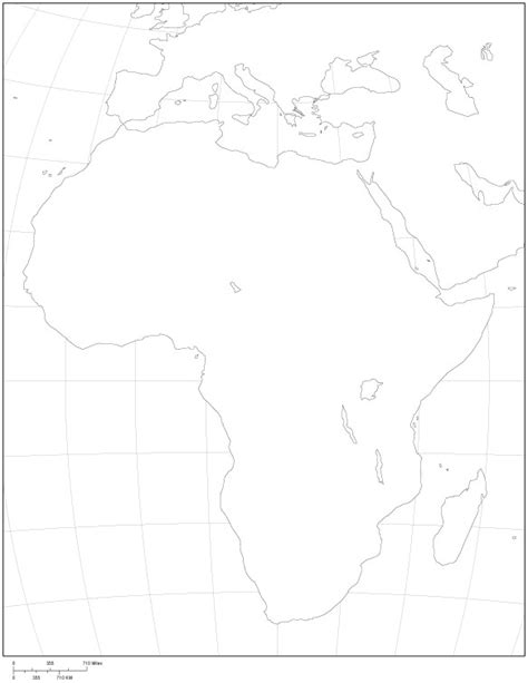 Blank Map Africa Clipart Best