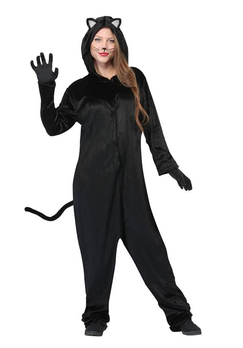 Women S Plus Size Black Cat Costume