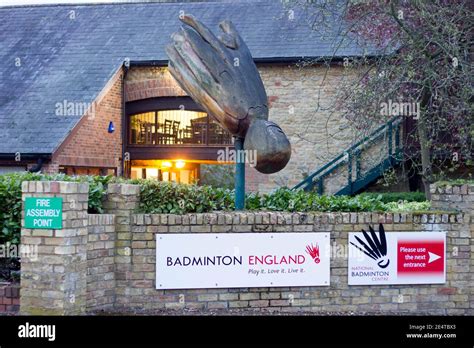 Badminton England Head Quarter In Milton Keynes England Stock Photo Alamy