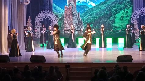 Юбилейный концерт ансамбля горского танца Даймохк город Томск 15 лет