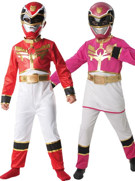 Child Licensed Power Rangers Party Outfit Fancy Dress