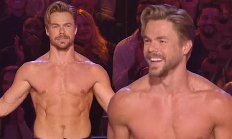 Derek Hough 37 Rips Off His Shirt On Dwts After Watching Several