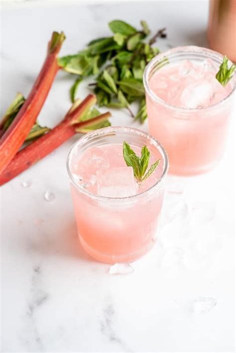 The Low Down On Rhubarb ~ Plus The Best Rhubarb Recipes Summer Cocktail Recipes Rhubarb
