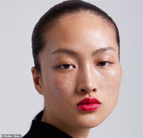 How Freckles Sparked Outrage In China Zara Is Accused Of Using An