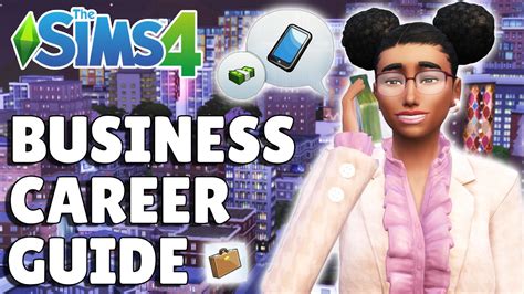 Complete Business Career Guide The Sims 4 Youtube
