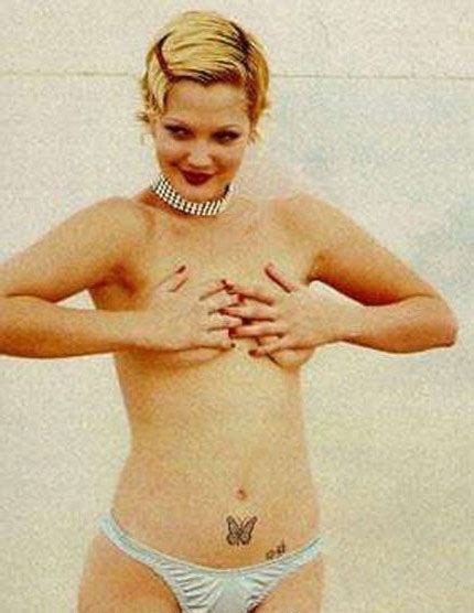 Drew Barrymore ist eine nackte Schönheit Nacktefoto com Nackte