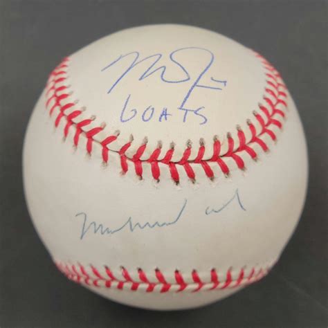 Mike Trout Autographed Baseball Memorabilia And Mlb Merchandise