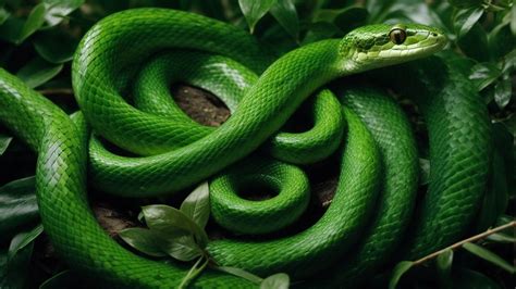Green Tree Snake Snake Species Information Snake Types