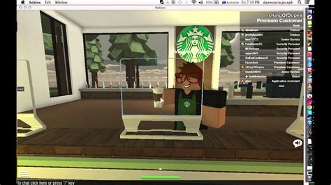 Playing Starbucks On Roblox Youtube