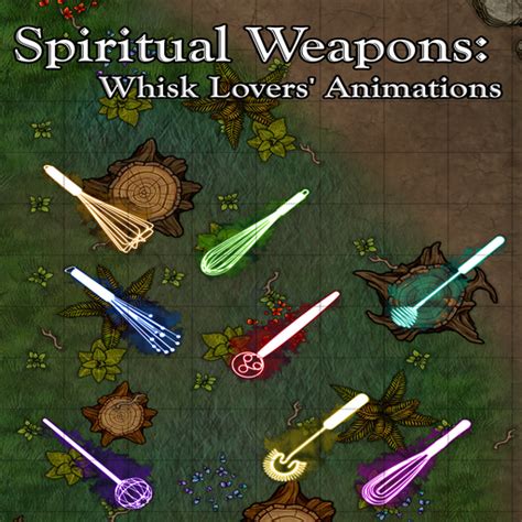 Spiritual Weapons Whisk Lovers Animations Roll20 Marketplace