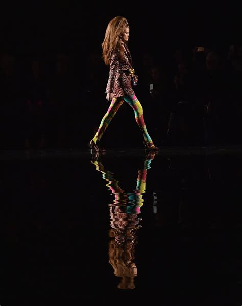 Models Looked Like They Were Walking in Water | Versace Pre-Fall 2019 ...