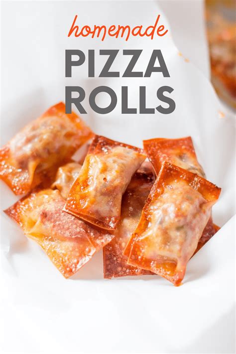 homemade pizza rolls recipe wholefully