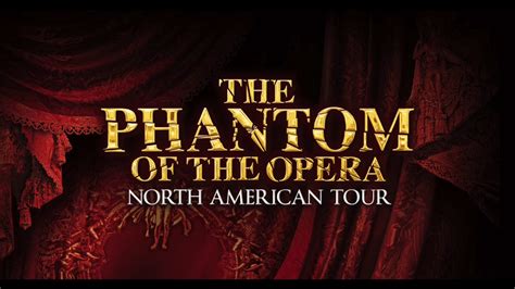 The Phantom Of The Opera Us Tour 2018 Youtube