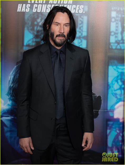 Keanu Reeves Steps Out For John Wick Chapter 3 Premiere In London