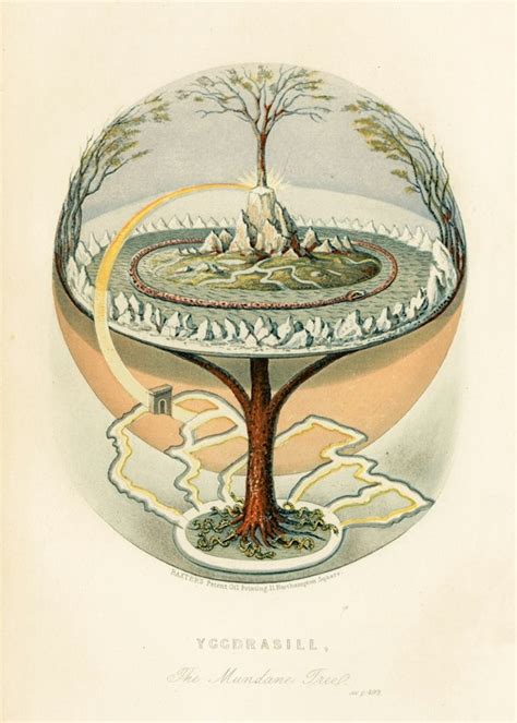 Yggdrasil The Sacred Ash Tree Of Norse Mythology The Public Domain