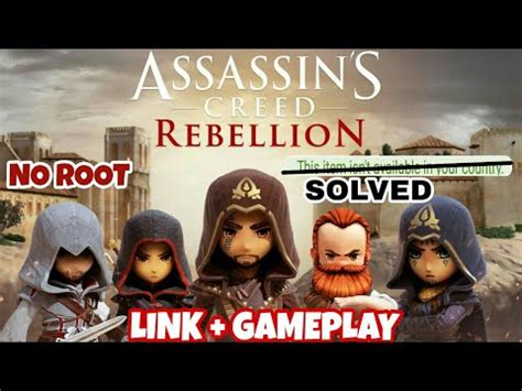 Assassin S Creed Rebellion Mod Apk Link Gameplay Youtube
