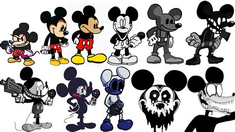 Niveles De Poder De Mickey Mouseexe Creepypasta Friday Night Funkin