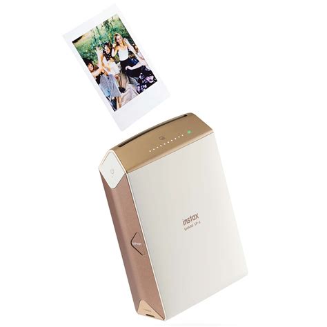 Fujifilm Instax Share Sp 2 Mobile Photo Printer With 10 Shots Gold