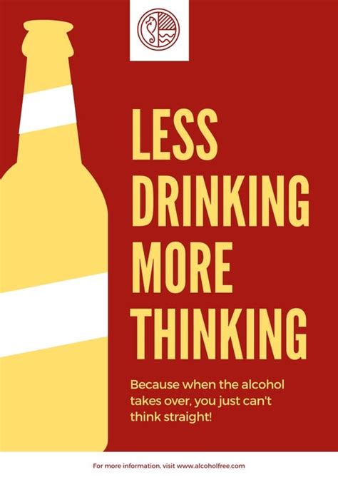 Say No To Alcohol Poster