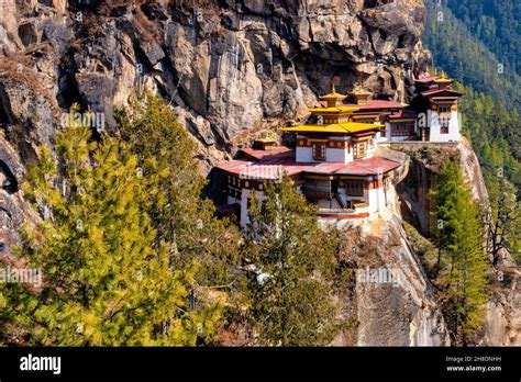 Taktsang Monastery Tigers Nest Paro Bhutan Stock Photo Alamy