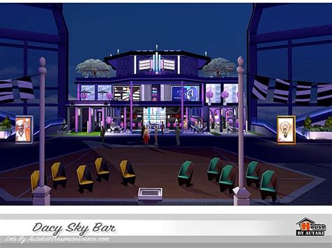 Dacy Sky Bar Nocc By Autaki From Tsr • Sims 4 Downloads
