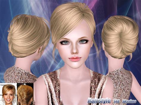 The Sims Resource Skysims Hair 148