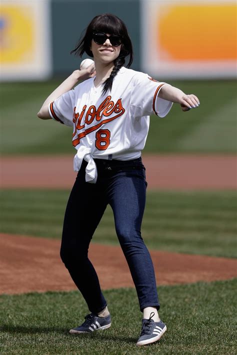 Carly Rae Jepsen Tied Up Her Baltimore Orioles Jersey For The First