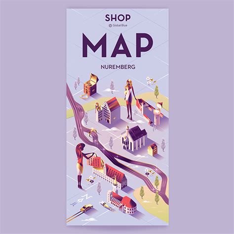 Shop Magazine Map Cover Illustrations On Behance