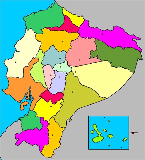 El Mapa Del Ecuador