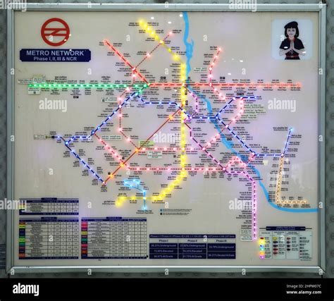 Frosch Stadtblume In Der Mitte Von Nirgendwo Delhi Metro Route Map