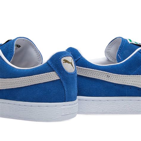 puma suede classic olympian blue and white end es