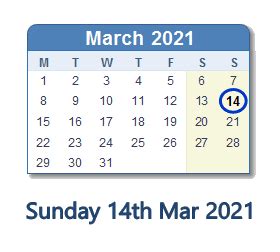 Mpsc time table 2021 released @mpsc.gov.in. 14 March 2021 Calendar with Holidays and Count Down - AUS