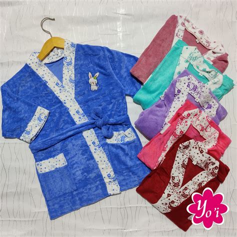 Deskripsi baju model handuk/kimono anak laki laki shark biru. Yo'i Baju Mandi / Handuk Kimono Anak ukuran S | Shopee Indonesia