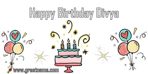 Explore divya sharmas board birthday cake on pinterest. Divya Birthday Cake Photos : The Name Divya Is Generated On Happy Birthday Images Download Or ...