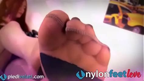 Sensual Brunette Shows Feet Wearing Rht Pantyhose Xxx Videos Porno