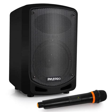 Pyle Pro Psbt65a Portable Bluetooth Speaker System With Handheld