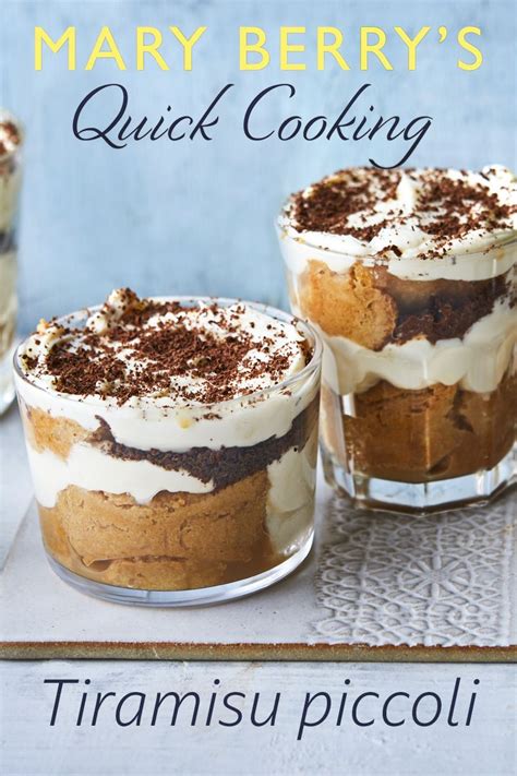 Born 24 march 1935), known professionally as mary berry, is a british food writer, chef and television presenter. Tiramisù piccoli | Recipe | Mary berry desserts, Tiramisu recipe, Dessert recipes