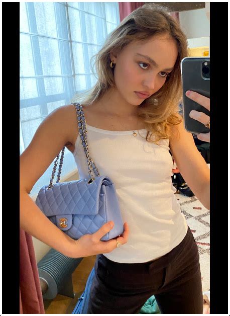Lily Rose Depp Selfies Some Seriously Sexy Braless Bosom Action Laptrinhx News