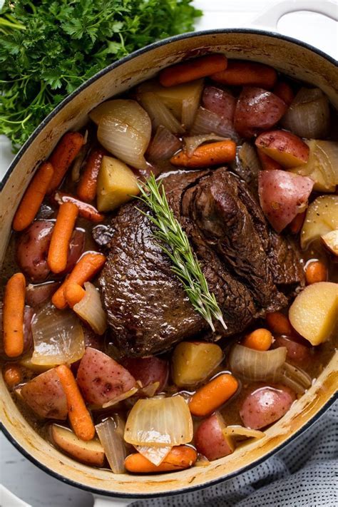 Classic Sunday Pot Roast Is An Easy To Make Comfort Food That Is Hearty Filling And Can Easily