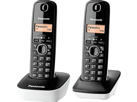 Teléfono Panasonic Kx Tg 1612 Sp1 Dúo Con Identificador De Llamada