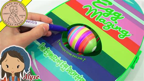 Eggmazing Easter Egg Decorator No Messy Dyes Youtube
