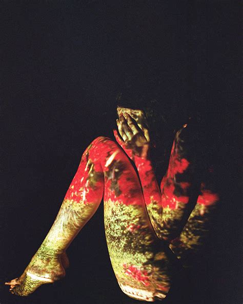 Sensual Body Art Projections By Davis Ayer Fubiz Media