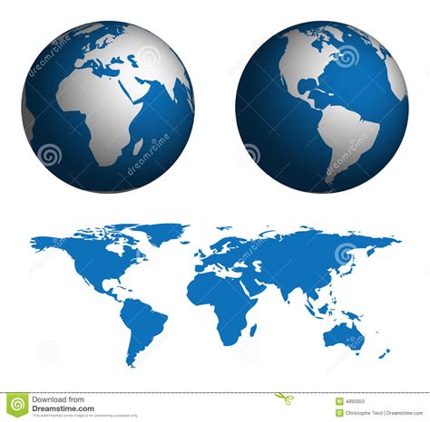 World Map Globe