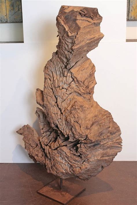 Modern Organic Abstract Wood Sculpture 50h At 1stdibs