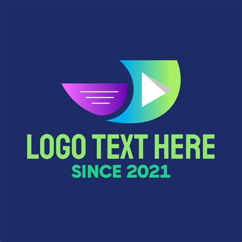 Flying Youtube Vlog Logo Brandcrowd Logo Maker