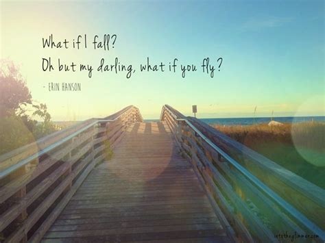 What If You Fly Quote Inspiration Beach Words To