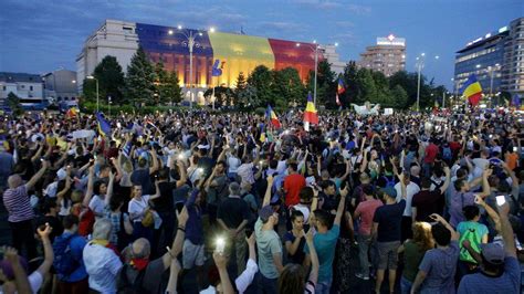 Romania Protests Thousands Hold Fresh Rallies After Clashes Bbc News